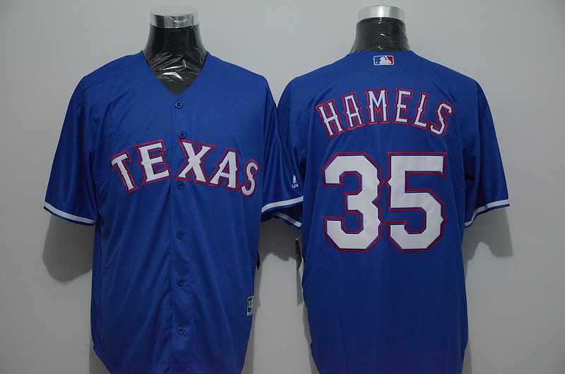 Texas Rangers #35 Cole Hamels Blue New Cool Base Stitched Baseball Jersey,We sell and wholesale Texas Rangers #35 Cole Hamels Blue New Cool Base Stitched Baseball Jersey on line form chian!